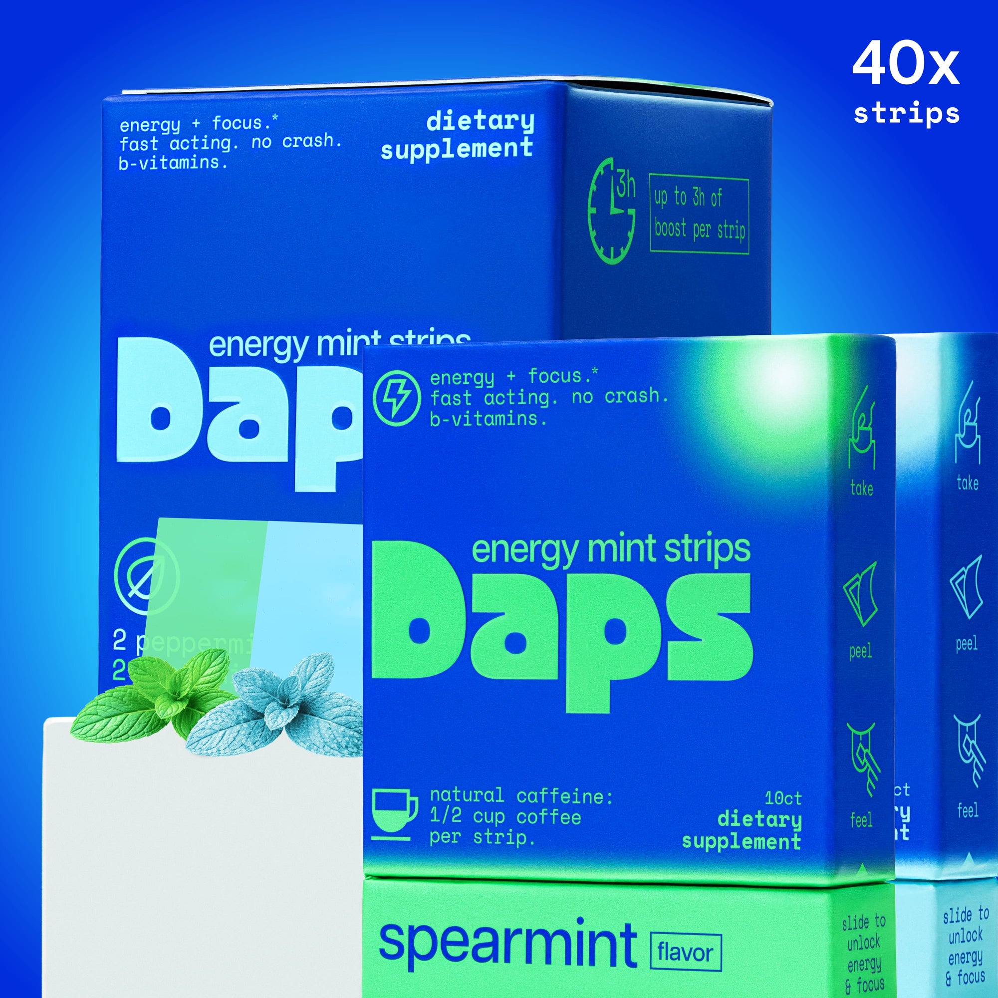 Daps Energy Mint Strips