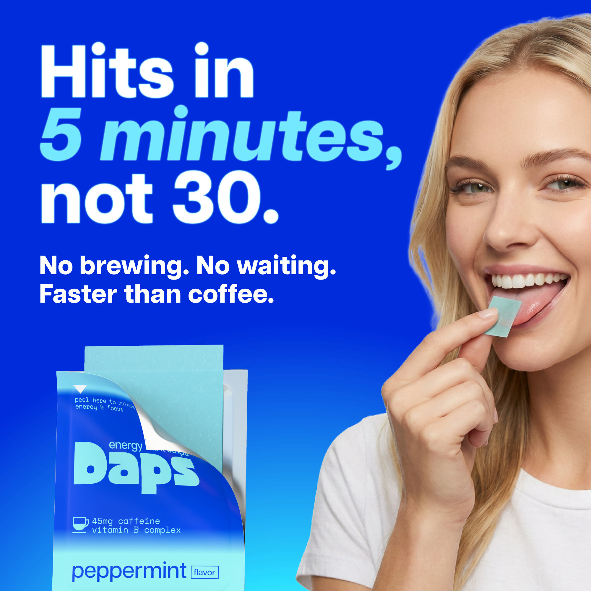 Daps Energy Mint Strips