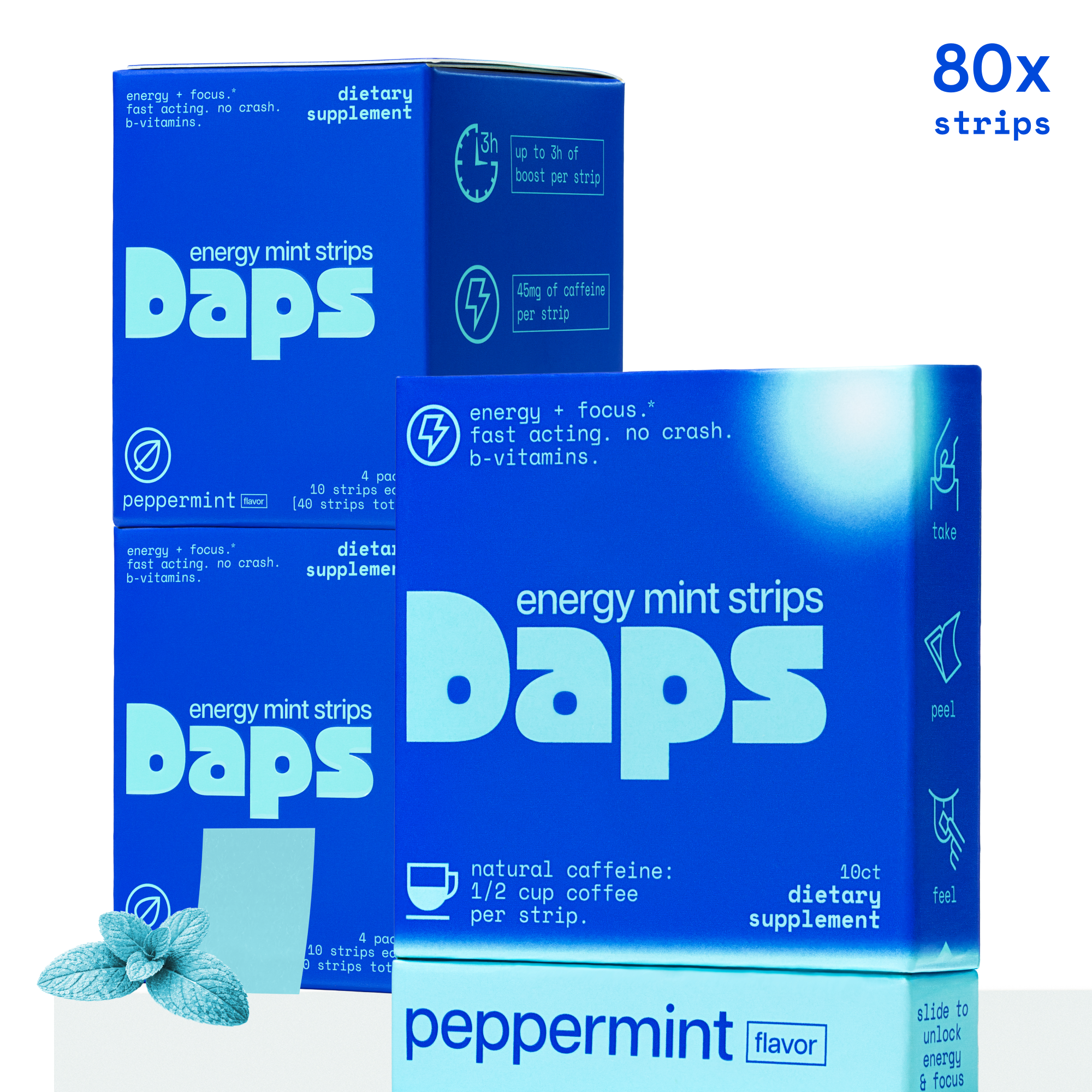 Daps Energy Mint Strips