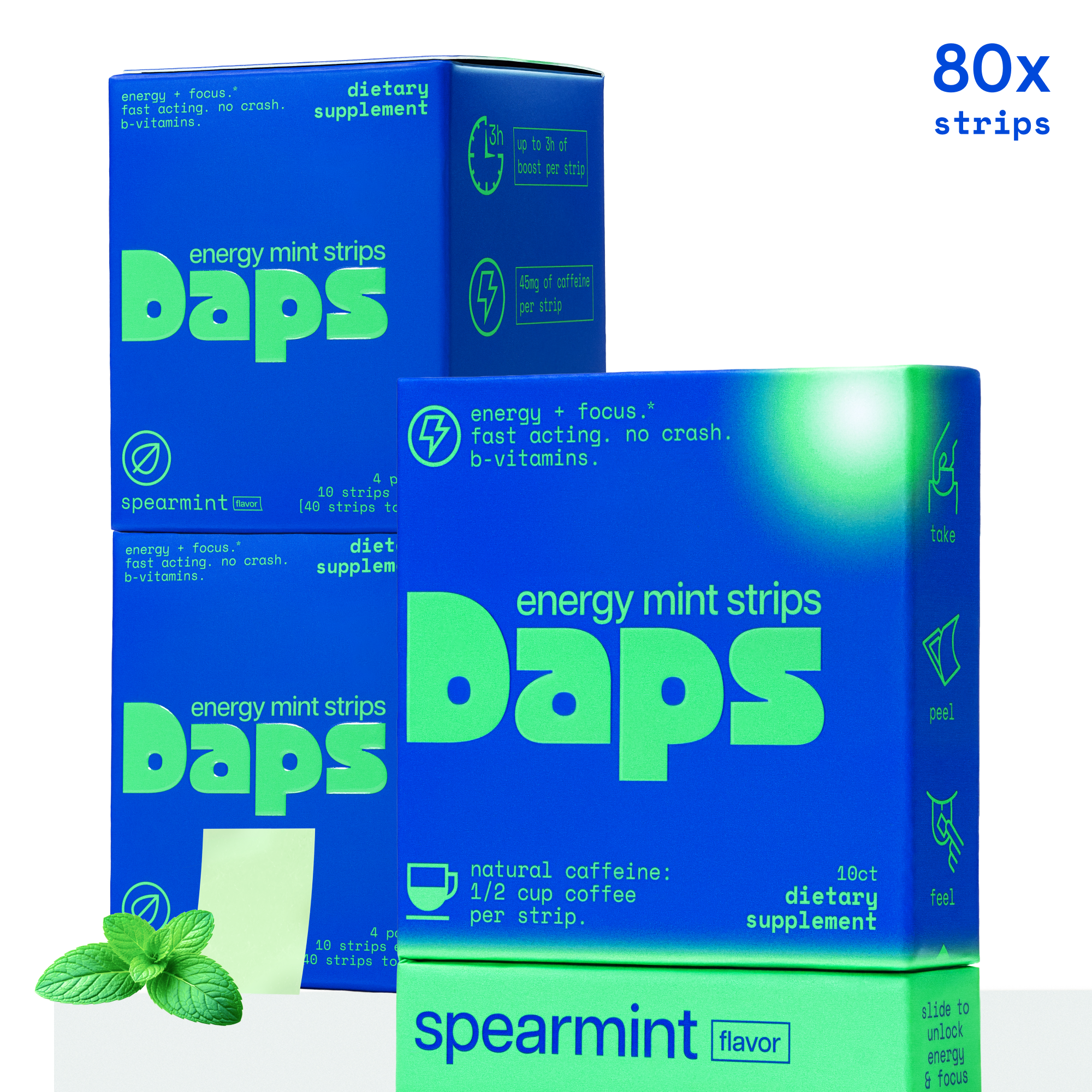 Daps Energy Mint Strips