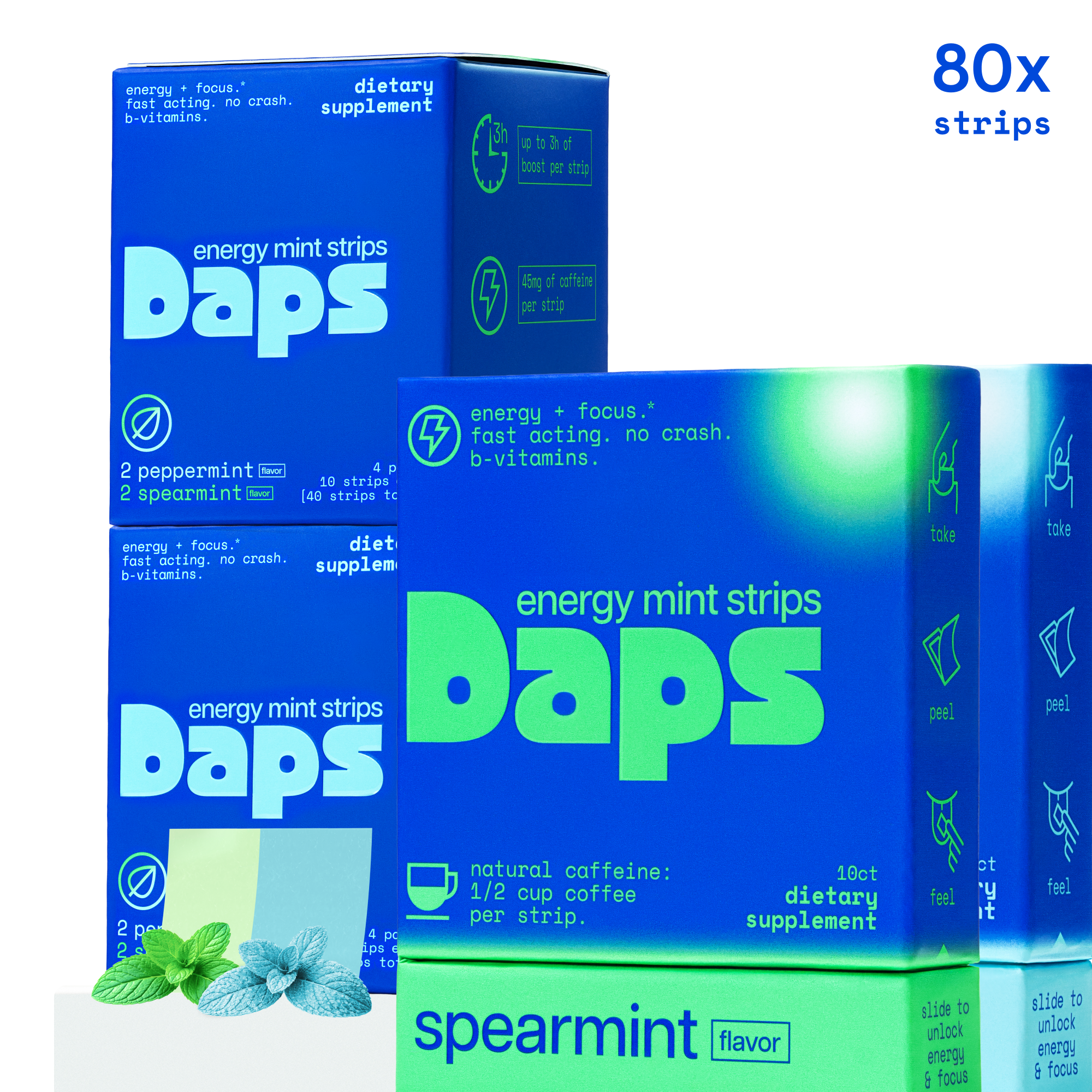 Daps Energy Mint Strips