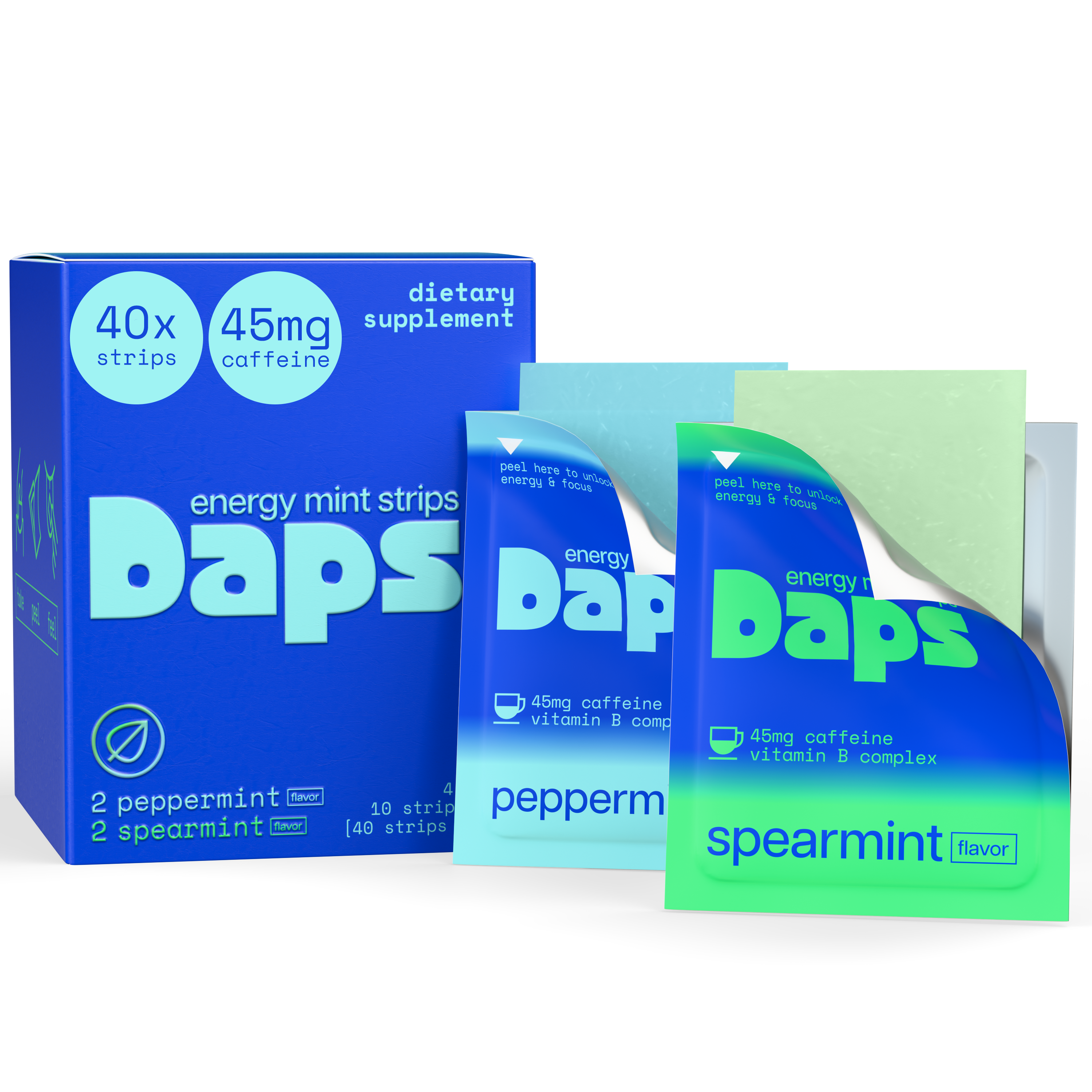 Daps Energy Mint Strips
