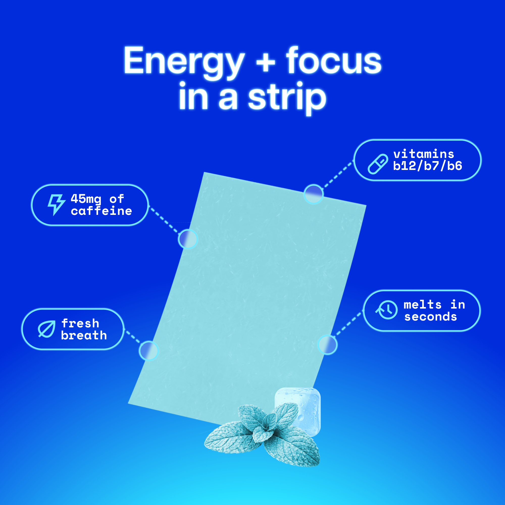 Daps Energy Mint Strips