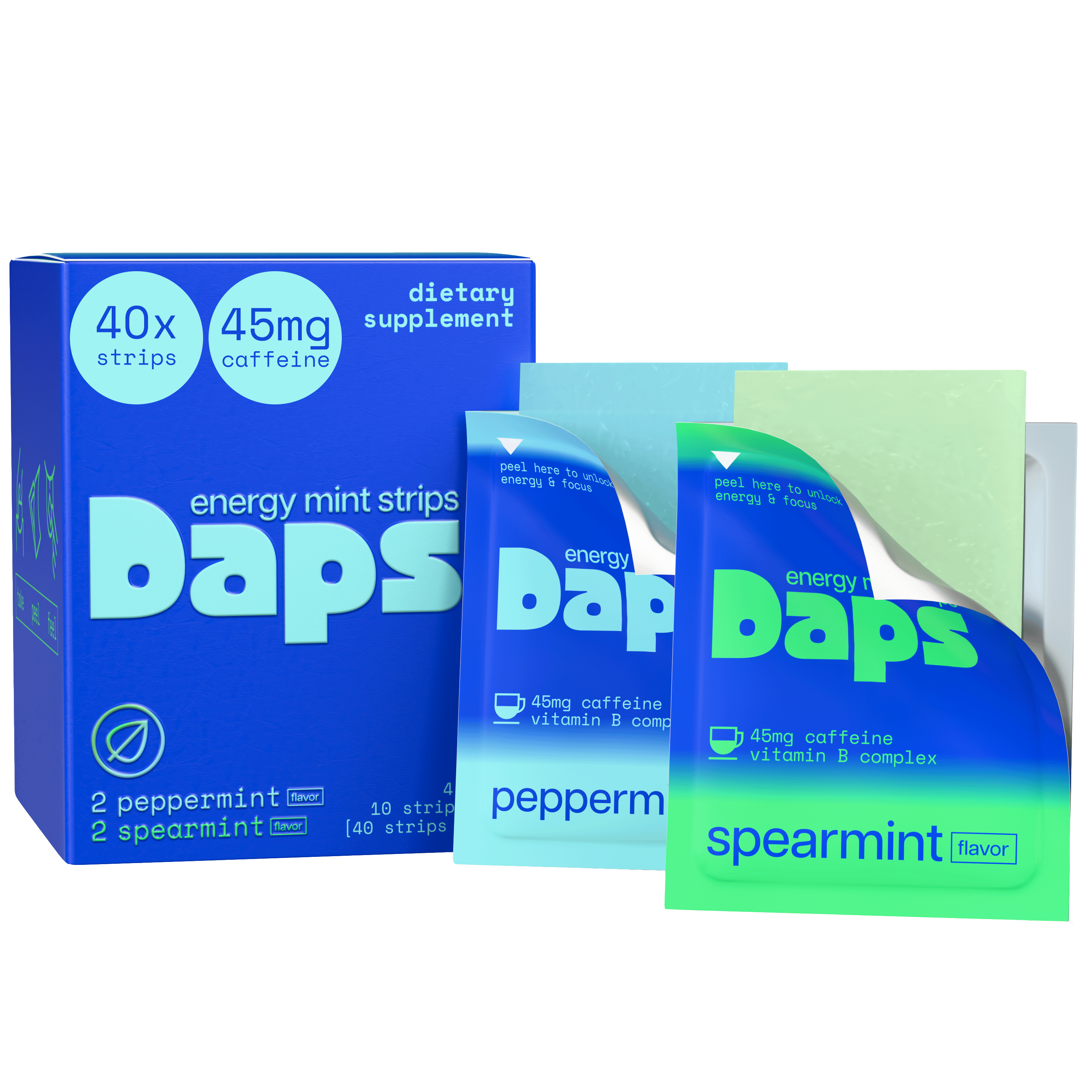 Daps Energy Mint Strips
